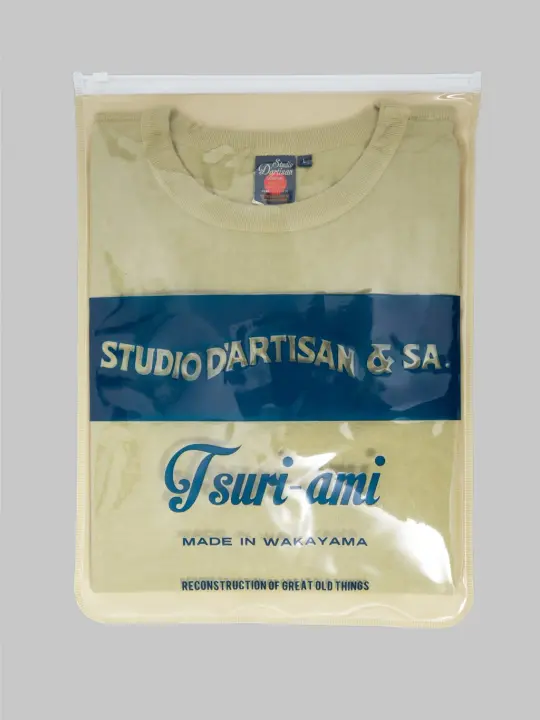 Studio D'Artisan 9913 Loopwheel T-Shirt Green