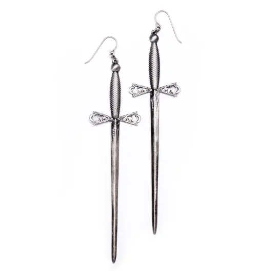 2 of Swords Tarot Earrings: Part II