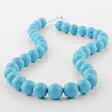 Robin's Egg Turquoise Beads Necklace