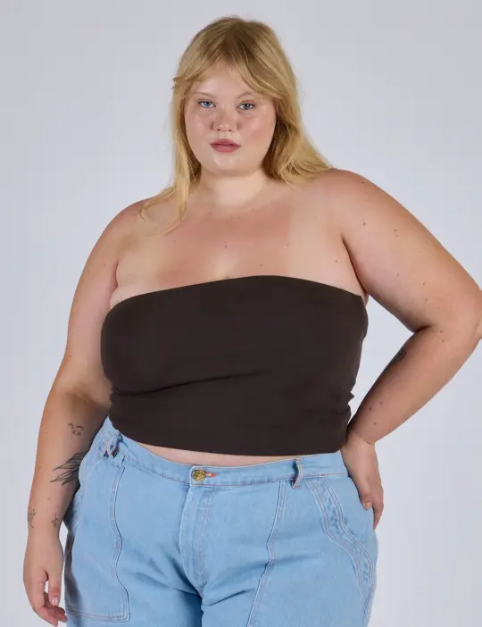 Tube Top - Espresso Brown *FINAL SALE*