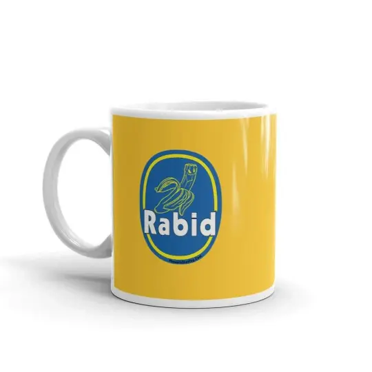 Rabid Banana Coffee Mug | Available in 2 Sizes!