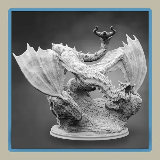render of teraxes infernal wyvern model