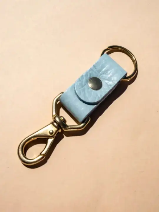 Keychain - Robin Leather