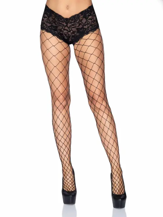 Evie Fence Net Tights - Unique Design