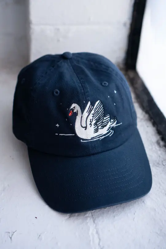 Night Swans Dad Hat