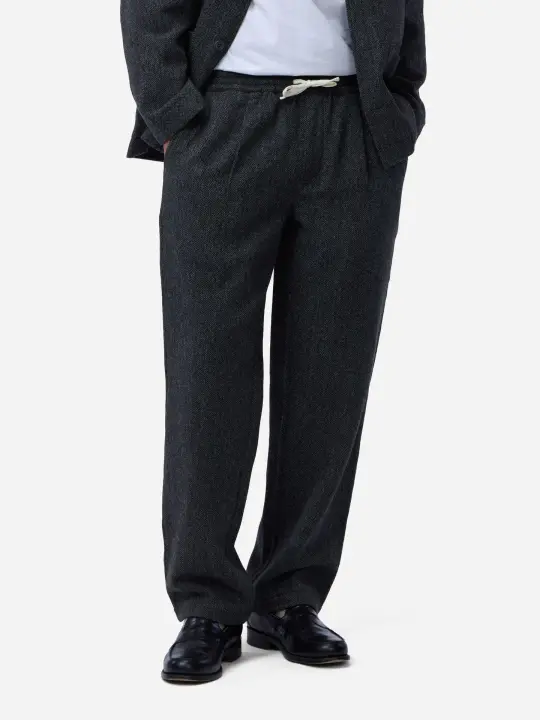 Easy Pant ~ Black Tweed