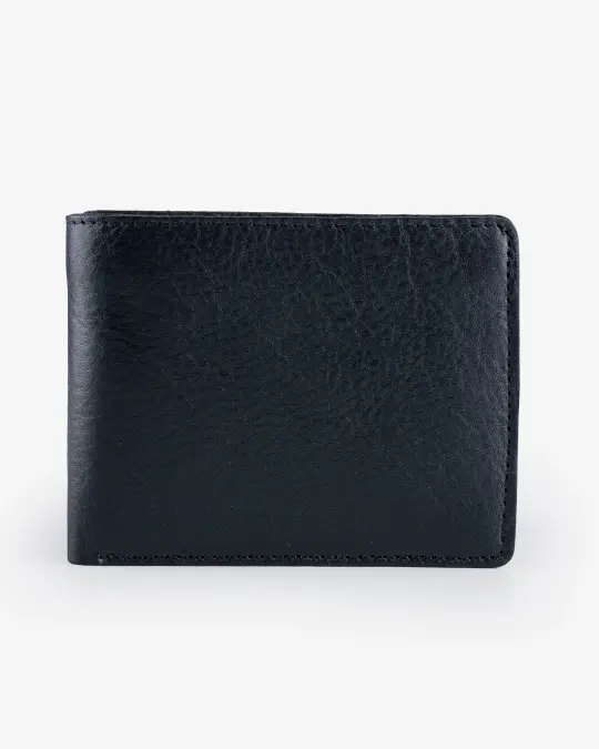 OGL Kingsman Classic Bi Fold Wallet - Tumbled Black