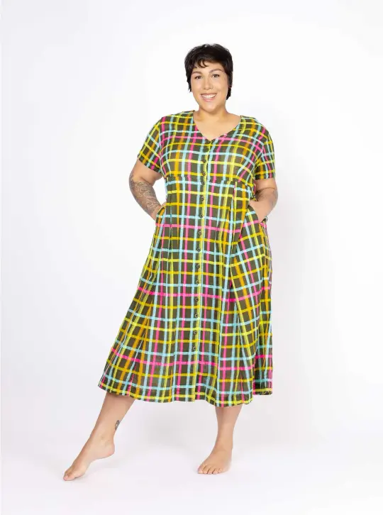 sample sale | joyce dress juniper | XXS-S