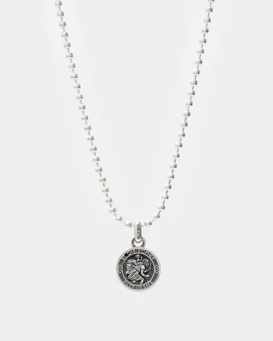 GOOD ART HLYWD Saint Christopher Pendant Size A - Sterling Silver