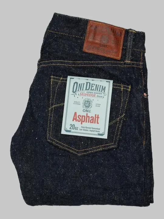 ONI Denim 288 "Asphalt" 20oz Regular Straight Jeans