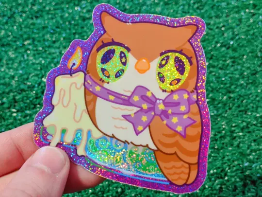 march 2023 "magical apothecary" die cut sticker