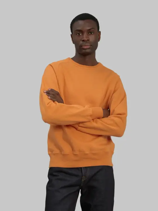 Buzz Rickson's BR69463 Freedom Sleeve Sweatshirt Orange