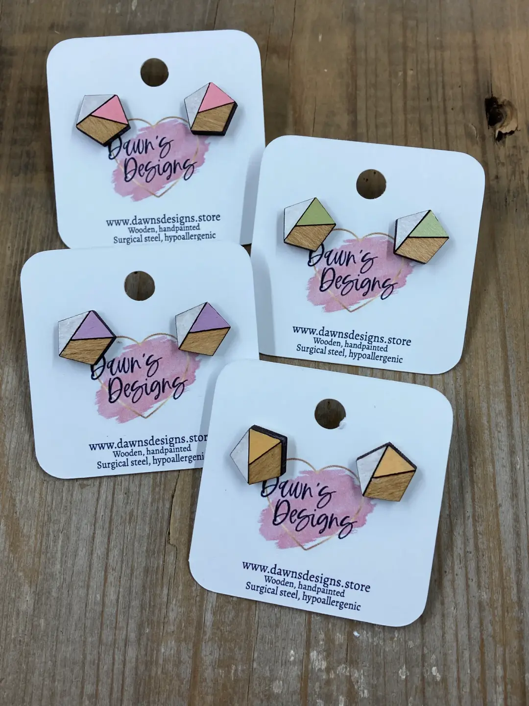 Spring Five Sided Stud