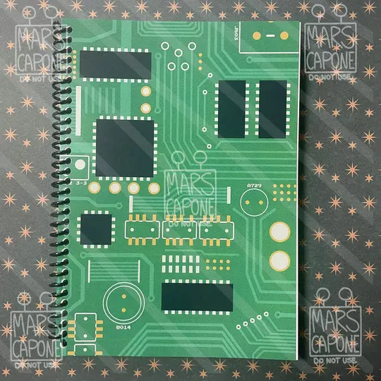 Circuit Board Notebook
