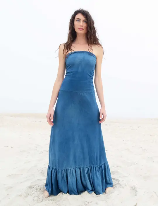 Love Me 2 Times Frontier Simplicity Long Dress