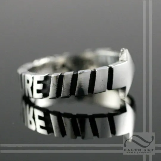 To our Future Mens Sterling Silver or 14k Band