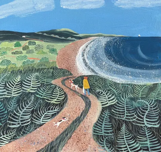 The Curve Of The Bay  (PRINT)
