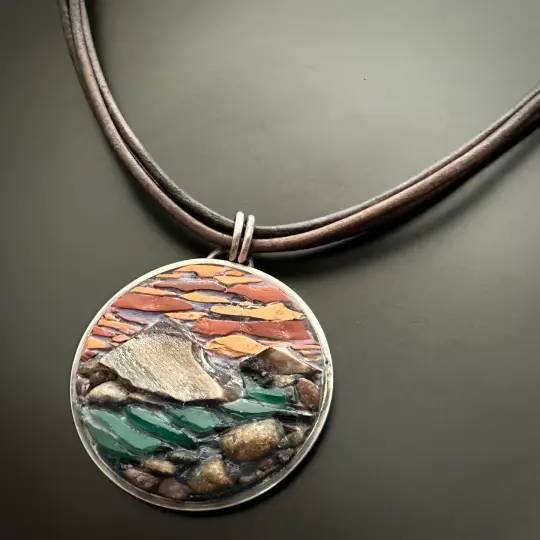 River Runs Through Pendant