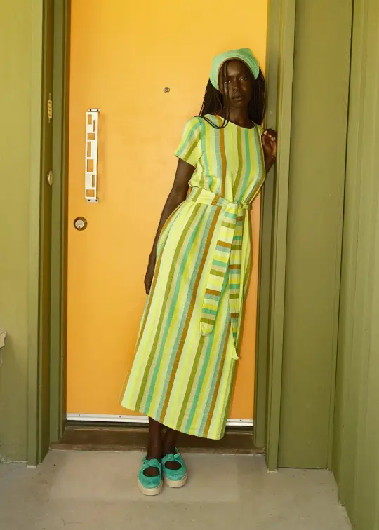 mette dress | summer 26 | wave