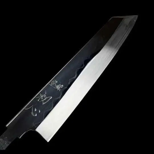 Satoshi Nakagawa Shirogami Abura Honyaki Kiritsuke Gyuto 210mm No Handle