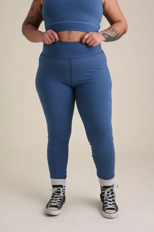 Leggings in Azure