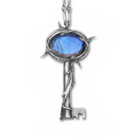 The Guardian Key. Labradorite Necklace. *Limited*