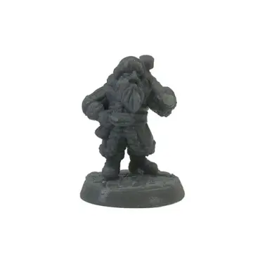 saint niklaus dwarf santa miniature 3d printed