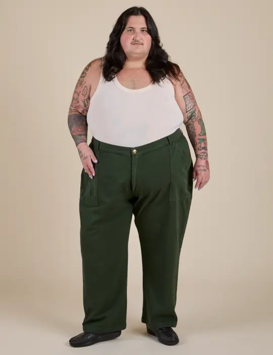 Work Pants - Swamp Green