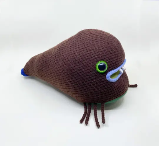 Coconut the platypus style plush monster