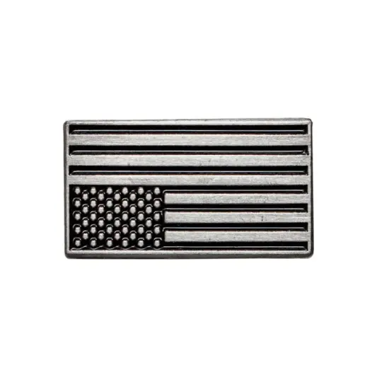 Upside Down American Flag Pin