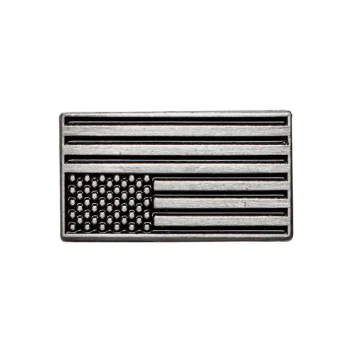 Upside Down American Flag Pin