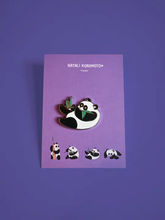 "Panda" Enamel Pin