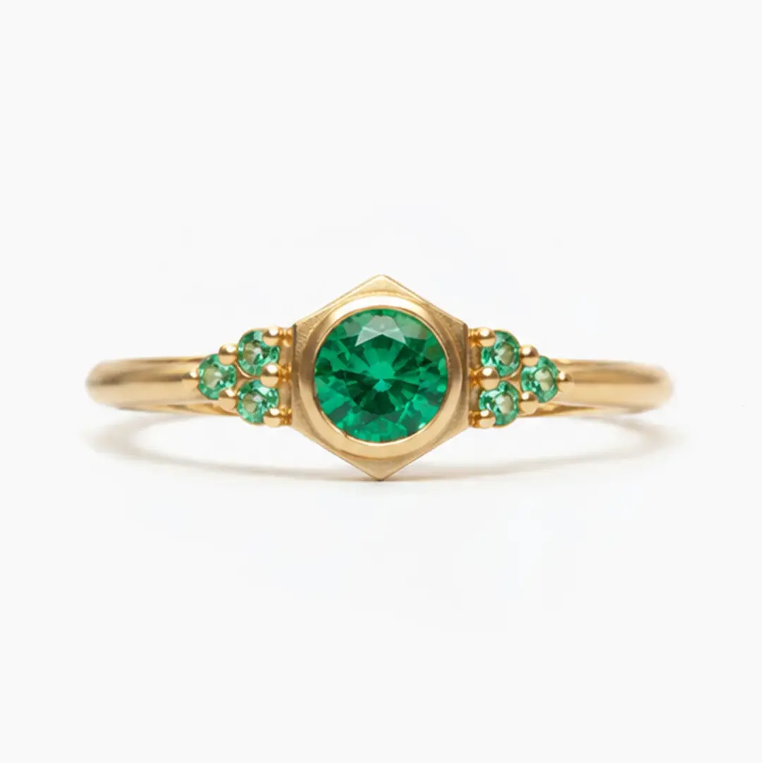 Sol ring - Emerald