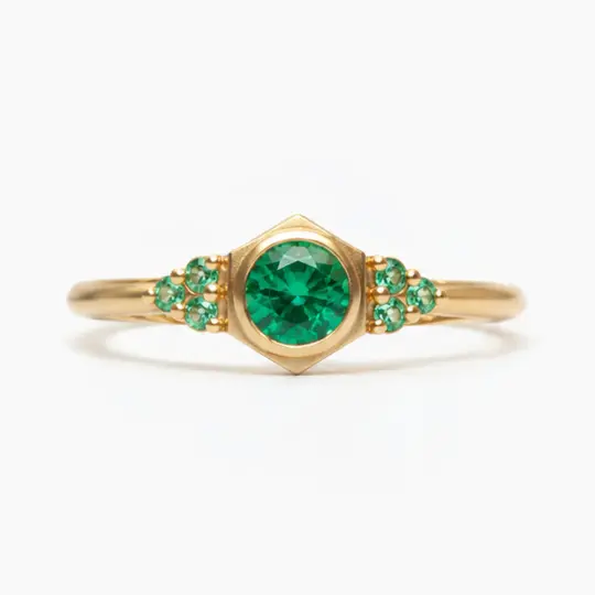 Sol ring - Emerald