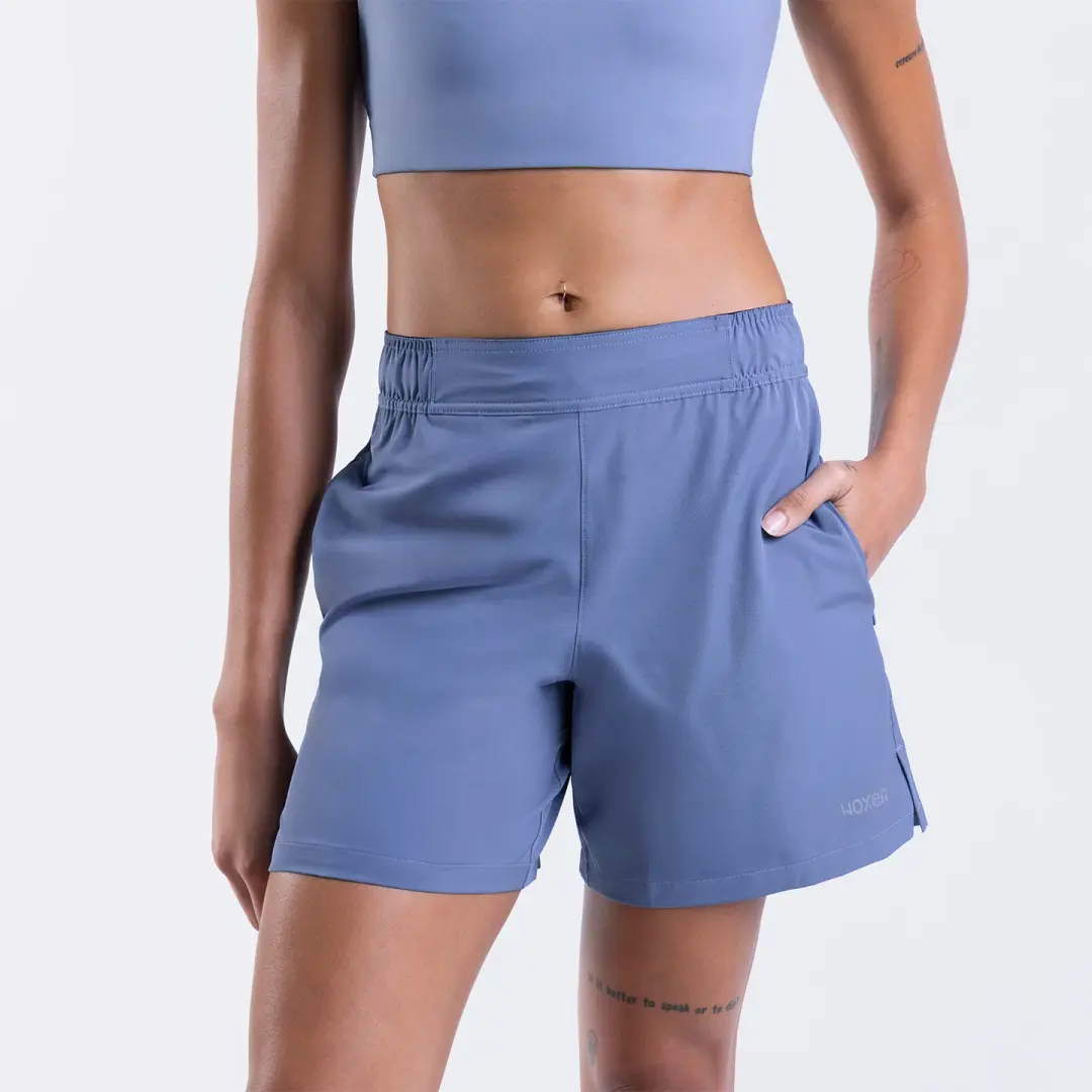 Win Flow Short Steel Blue