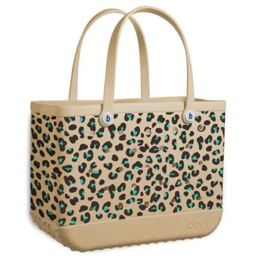 Original Bogg® Bag TURQUOISE leopard