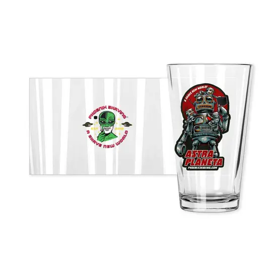 Astra Planeta Pint Glass | Collectible | Made in the USA