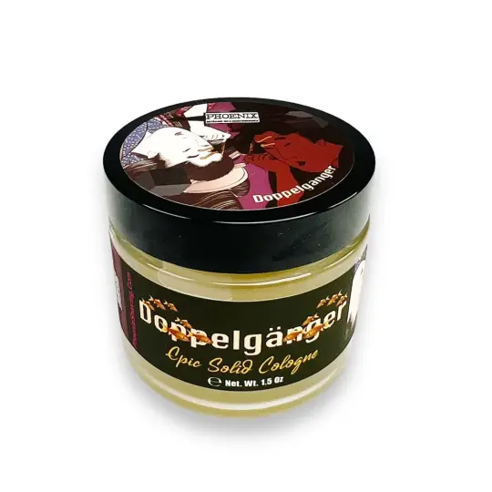 Doppelgänger Plum Solid Cologne | Contains Prickly Pear Oil | Homage To A Discontinued Masterpiece