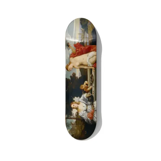 Titian Sacred and Profane Love Skateboard Art
