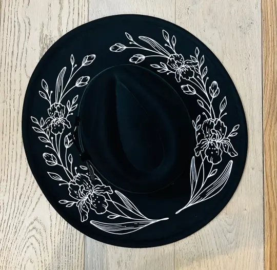 Iris Vegan Felt XL Brim Hat