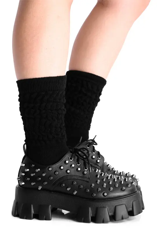 Studded Platform Oxford - Size 7 & 8 left!