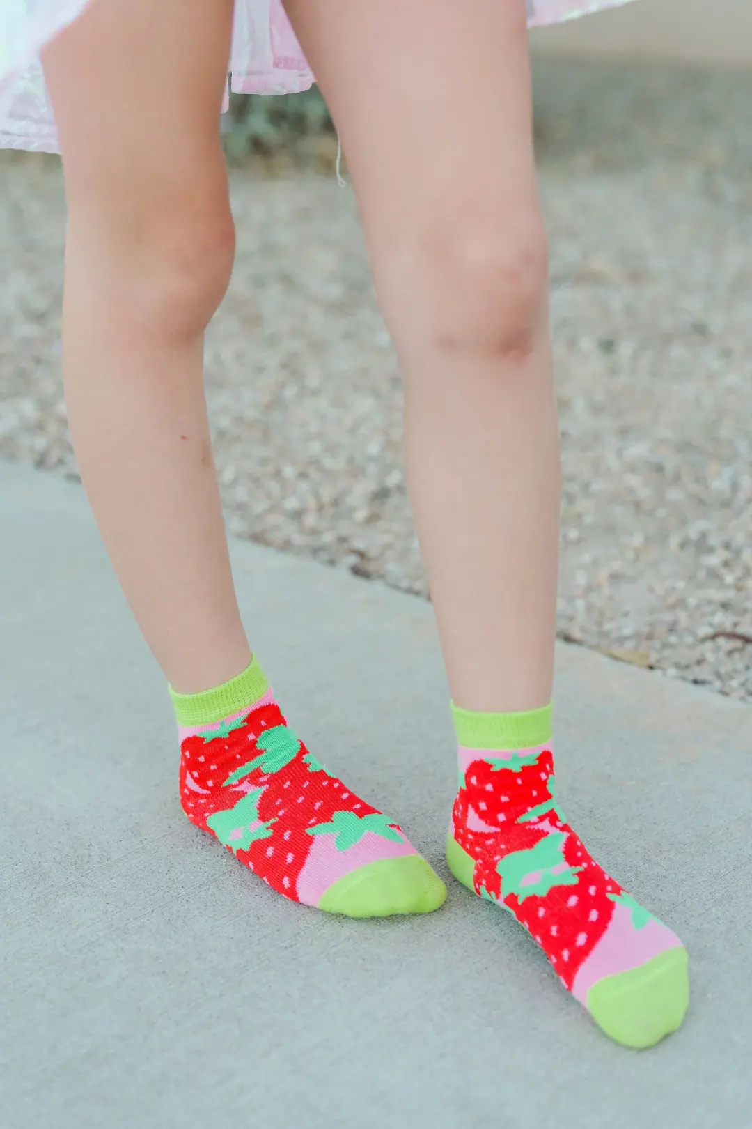 KIDS' CLASSIC STRAWBERRY JUMBLE SOCKS