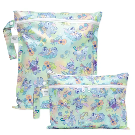 Wet Bag + Wet/Dry Clutch Set: Aloha Stitch