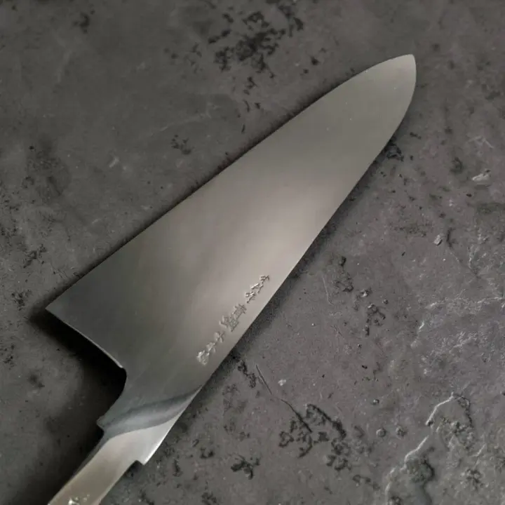 NAKAGAWA X TOKUSHU TALL Blue #2  Mizu Honyaki 255mm Gyuto No Handle