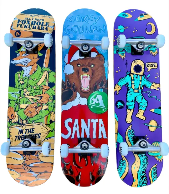 8.0" Beginner complete skateboard
