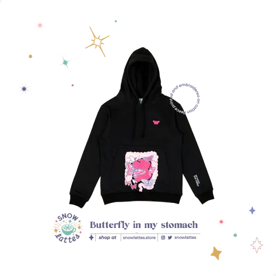 Butterfly in My Stomach Hoodie