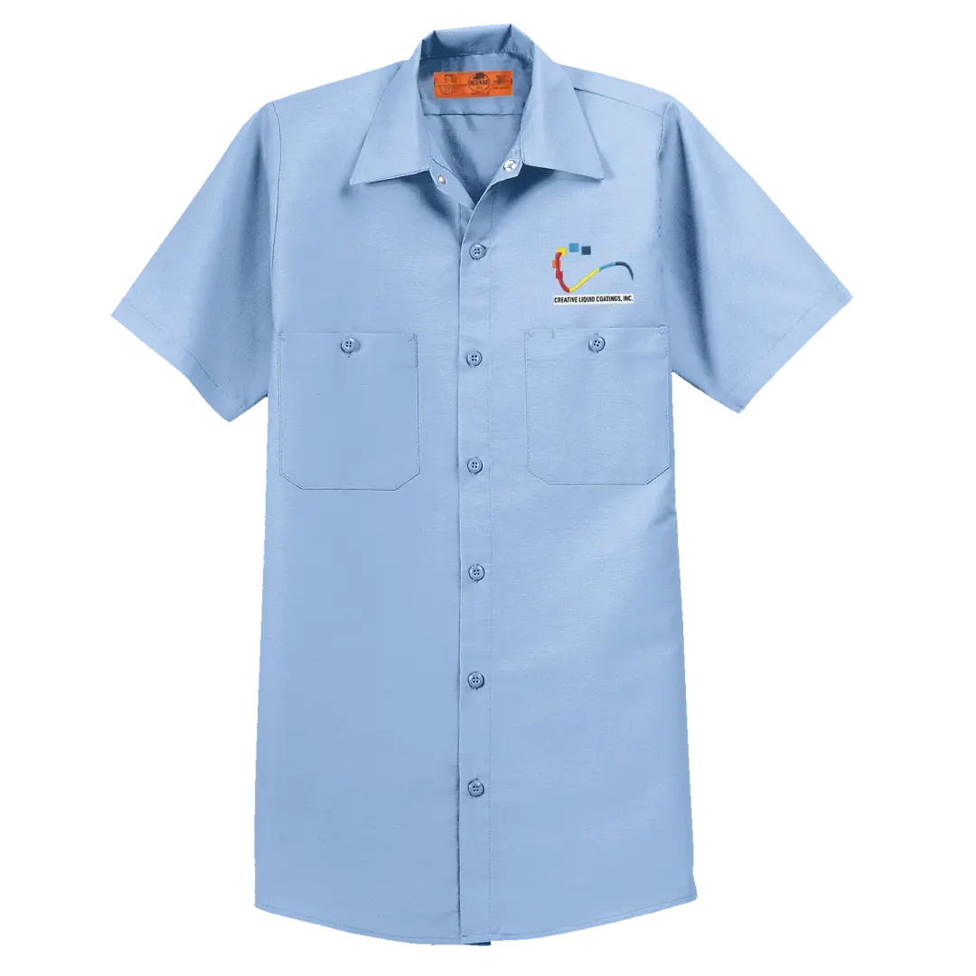 CLC SP24 Red Kap short sleeve industrial work shirt