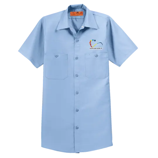 CLC SP24 Red Kap short sleeve industrial work shirt