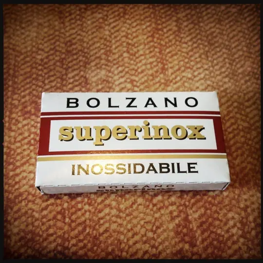 Bolzano Superinox Double Edge Razor Blades, 5 pack