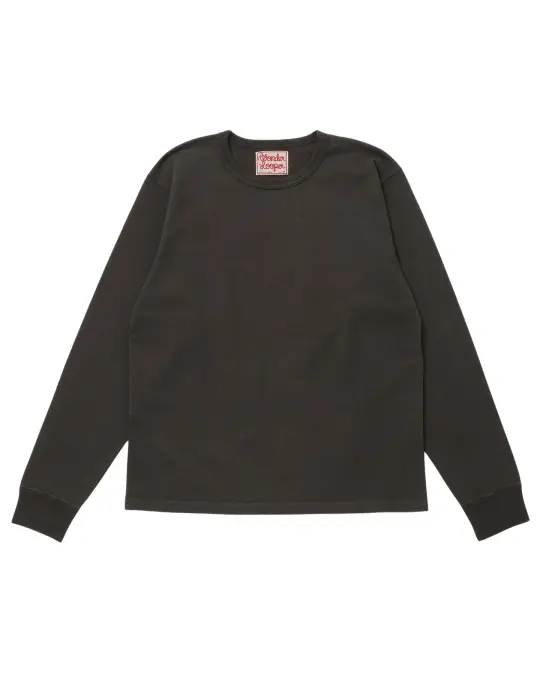 Double Heavyweight Long Sleeve T-shirt - Sumi